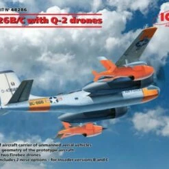 Brand new 🧨 USAF DB-26B/C Aircraft w/Q-2 Drones 1/48 ICM Models 🎉