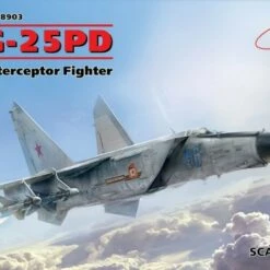 Deals ✨ MiG-25PD Soviet Interceptor Fighter 1/48 ICM Models 🛒