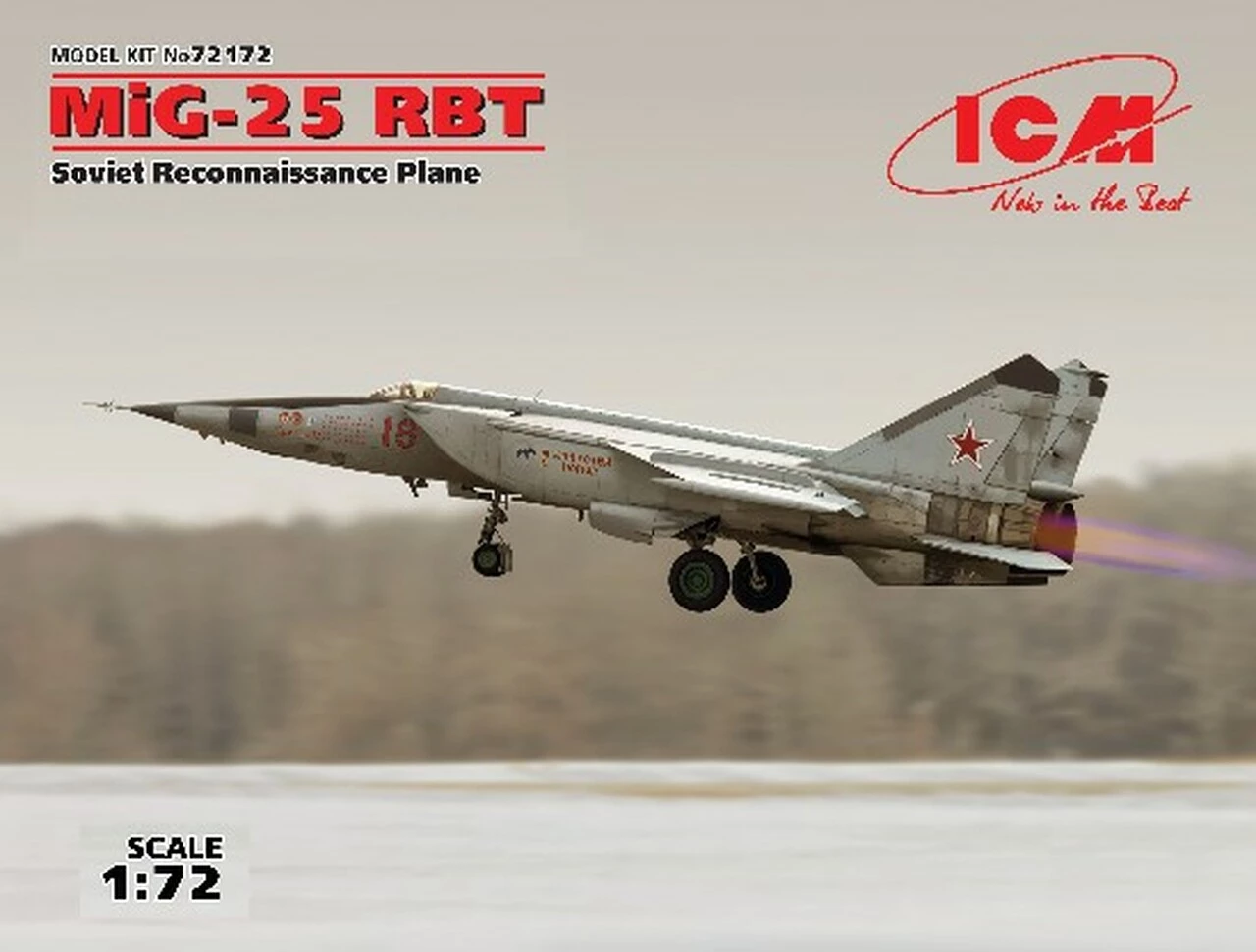 Discount π Soviet MiG-25RBT Reconnaissance Plane 1/72 ICM Models π₯ 1 Discount π Soviet MiG-25RBT Reconnaissance Plane 1/72 ICM Models π₯