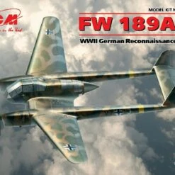 Coupon ⭐ Fw 189A-2 WWII German Reconnaissance Aircraft 1/72 ICM Models ✔️