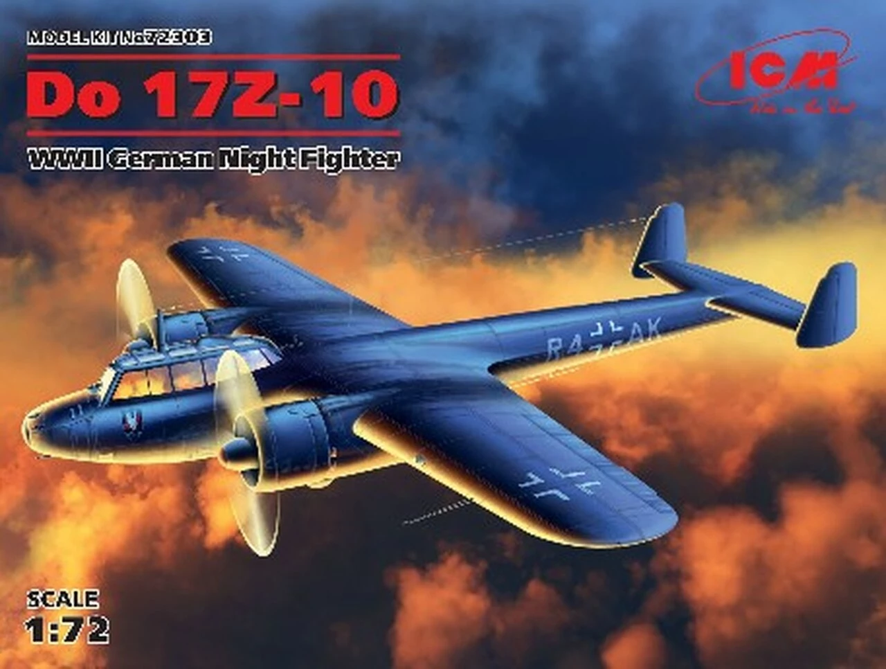 Top 10 π Do 17Z-10 WWII German Night Fighter 1/72 ICM Models π 1 Top 10 π Do 17Z-10 WWII German Night Fighter 1/72 ICM Models π