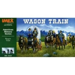 Promo ⌛ Wagon Train (2 wagons, horses, figures) 1/72 Imex ✨