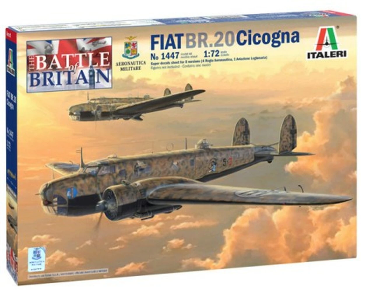 Promo β€οΈ Fiat BR20 Cicogna Fighter Battle of Britain 80th Anniversary 1/72 Italeri π 1 Promo β€οΈ Fiat BR20 Cicogna Fighter Battle of Britain 80th Anniversary 1/72 Italeri π