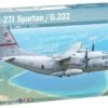 Budget 🌟 C-27J Spartan/G.222 Cargo Transport Aircraft 1/72 Italeri ❤️