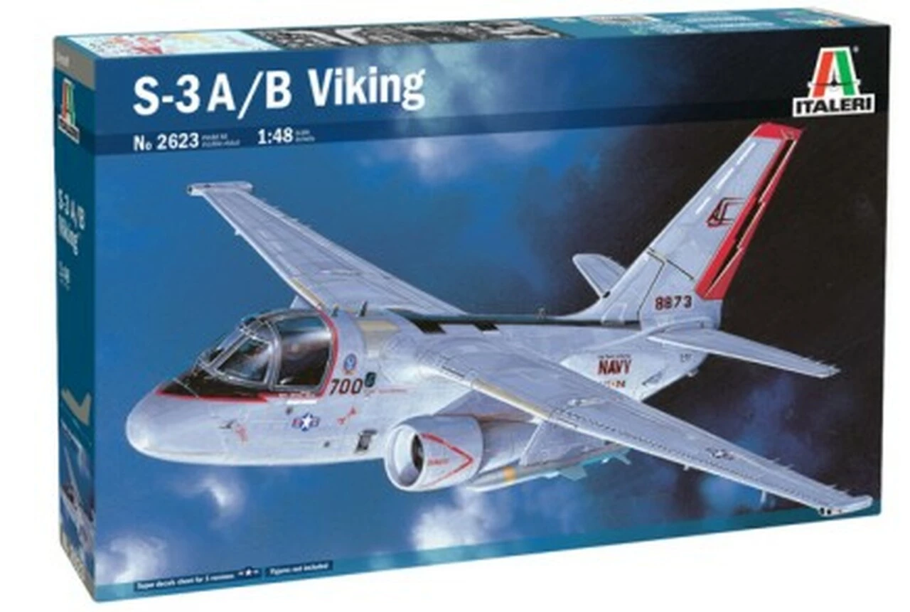 Coupon π€© S-3A/B Viking USN Anti-Submarine Aircraft (Limited Run) 1/48 Italeri 𧨠1 Coupon π€© S-3A/B Viking USN Anti-Submarine Aircraft (Limited Run) 1/48 Italeri π§¨
