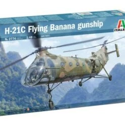 Wholesale ✨ H-21C Flying Banana Gunship Helicopter 1/48 Italeri 🎉