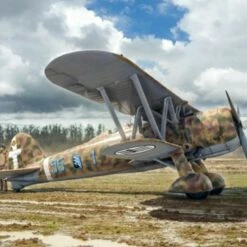 Hot Sale 🛒 Fiat CR.42 Falco Biplane Fighter Battle of Britain 80th Anniversary 1/48 Italeri 🛒
