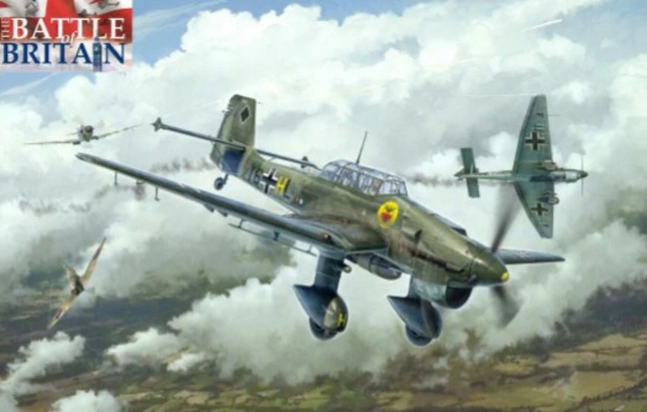 Promo π Junkers Ju 87B Stuka 2-Seater Dive Bomber/Attacker Battle of Britain 80th Anniversary 1/48 Italeri π€© 1 Promo π Junkers Ju 87B Stuka 2-Seater Dive Bomber/Attacker Battle of Britain 80th Anniversary 1/48 Italeri π€©