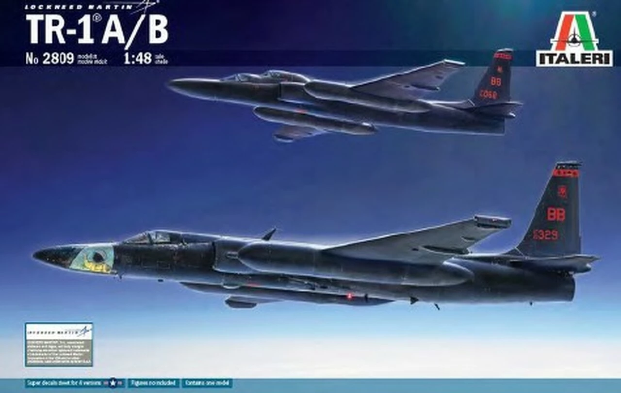 Cheap ✨ TR-1A/B High-Altitude Recon Aircraft 1/48 Italeri ⭐ 1 Cheap ✨ TR-1A/B High-Altitude Recon Aircraft 1/48 Italeri ⭐