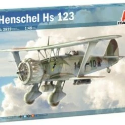 Best Pirce ⭐ Henschel Hs 123 Aircraft 1/48 Italeri 🔥