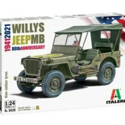 Cheap 🔔 1941 Willys Jeep MB 80th Anniversary 1/24 Italeri 🛒