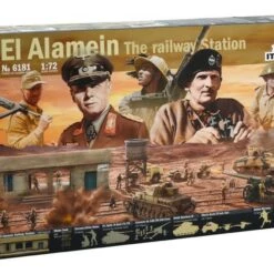 Hot Sale ✨ El Alamein: The Railway Station Battle Diorama Set 1/72 Italeri 🌟
