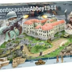 Best Pirce 😍 Montecassino Abbey 1944 Breaking the Gustav Line Battle Diorama Set 1/72 Italeri ✨