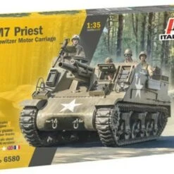 Best deal ✔️ M7 Priest Self-Propelled Howitzer Tank 1/35 Italeri 👏