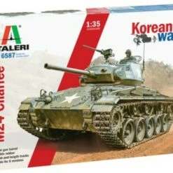 Cheap ❤️ M24 Chaffee Tank Korean War 1/35 Italeri 👏