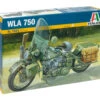 Wholesale 🎉 WWII WLA 750 US Army Motorcycle 1/9 Italeri ❤️