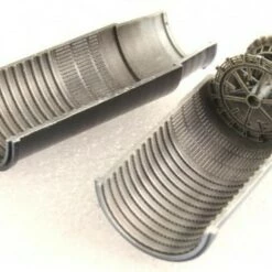 Wholesale 🛒 F-14A P&W Exhaust Nozzle Opened & After Burner Set for HSG/TAM (3D Printed Resin) 1/48 KA Models ✨