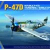 Best deal ⌛ P-47D Thunderbolt Bubbletop Fighter 1/24 Kinetic Models ⌛