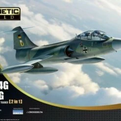 Budget 🔔 TF-104G/F-104G Luftwaffe Trainer Starfighter (2 in 1) 1/48 Kinetic Models 🎁