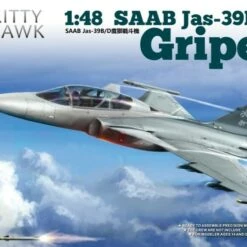 Flash Sale 😀 SAAB Jas-39B/D Gripen Fighter 1/48 Kitty Hawk Models 🔔
