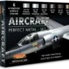 Cheap ✔️ Aircraft Perfect Metal #2 Diorama Acrylic Set (6 22ml Bottles) Lifecolor ✨