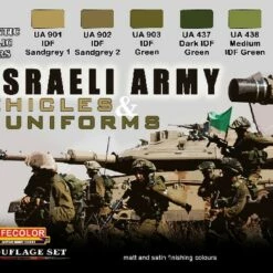 Top 10 🎁 Israeli Army Vehicles and Uniforms Acrylic Paint Set Lifecolor 🌟