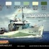 Best Pirce 👍 Royal Navy WWII Western Approach Late War Camouflage Paint Set #2 Lifecolor ❤️