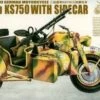 Cheap ✨ WWII German Zundapp KS750 Motorcycle w/Sidecar 1/35 Great Wall Hobby 👍