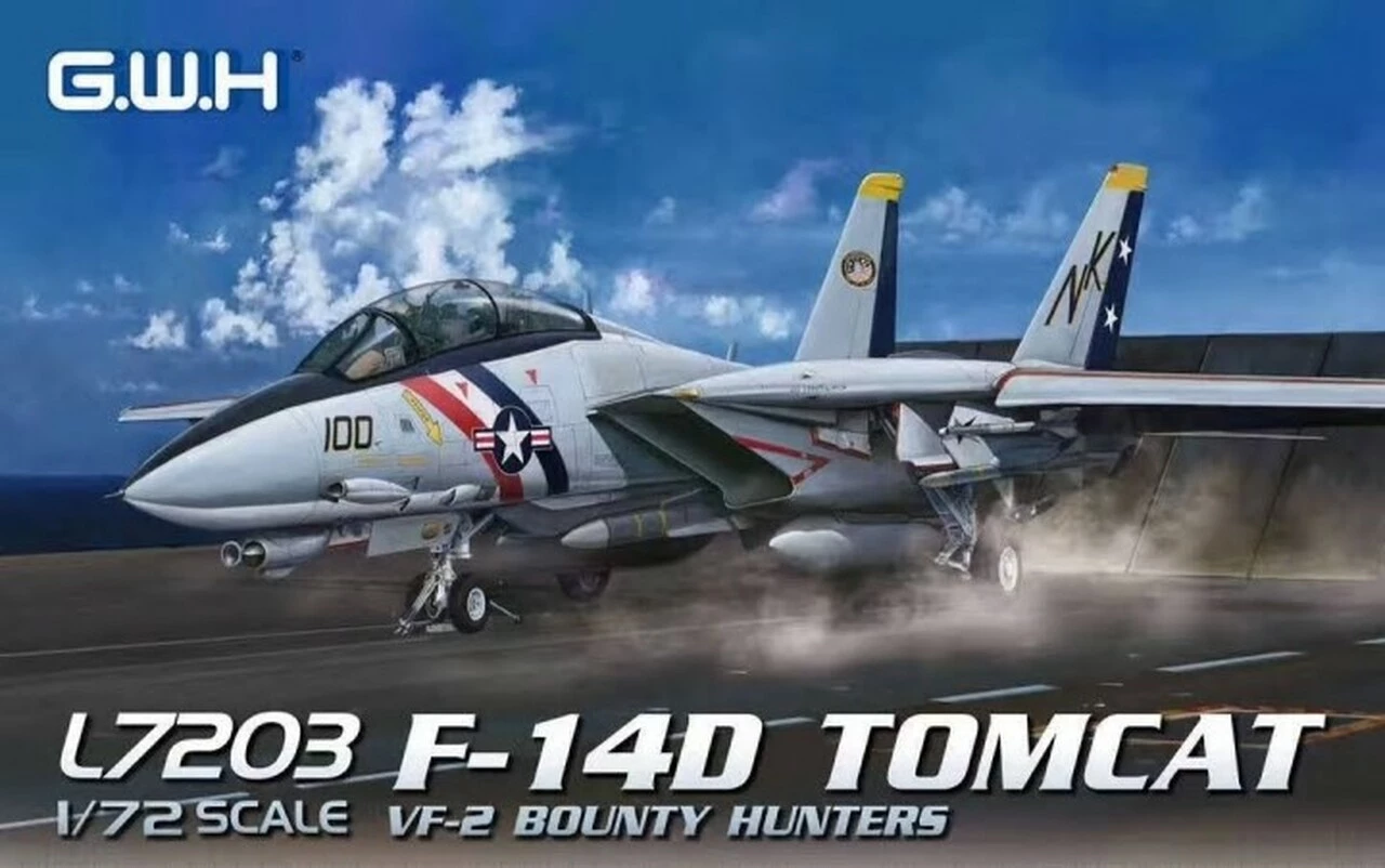 Buy β¨ USN F-14D Tomcat VF-2 Bounty Hunters Fighter 1/72 Great Wall Hobby π 1 Buy β¨ USN F-14D Tomcat VF-2 Bounty Hunters Fighter 1/72 Great Wall Hobby π