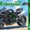 Discount ⭐ Kawasaki Ninja H2R Motorcycle 1/9 Meng Models 👏
