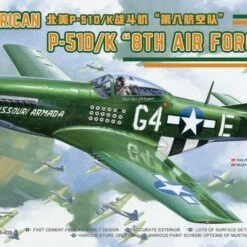 Best Pirce 😍 P-51D/K 8th Air Force Fighter 1/48 Meng Models 🔥