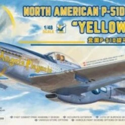 Flash Sale 💯 P-51D Mustang "Yellow Nose" Fighter 1/48 Meng Models 🎁