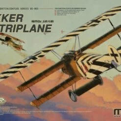Budget 🔥 Fokker Dr I Triplane (New Tool) 1/24 Meng Models 🧨