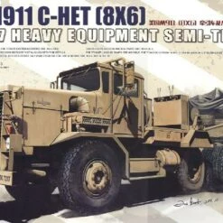 Budget 🤩 US M911 C-HET Heavy Tractor (8x6) & M747 Heavy Equipment Semi-Trailer 1/35 Meng Models ✔️