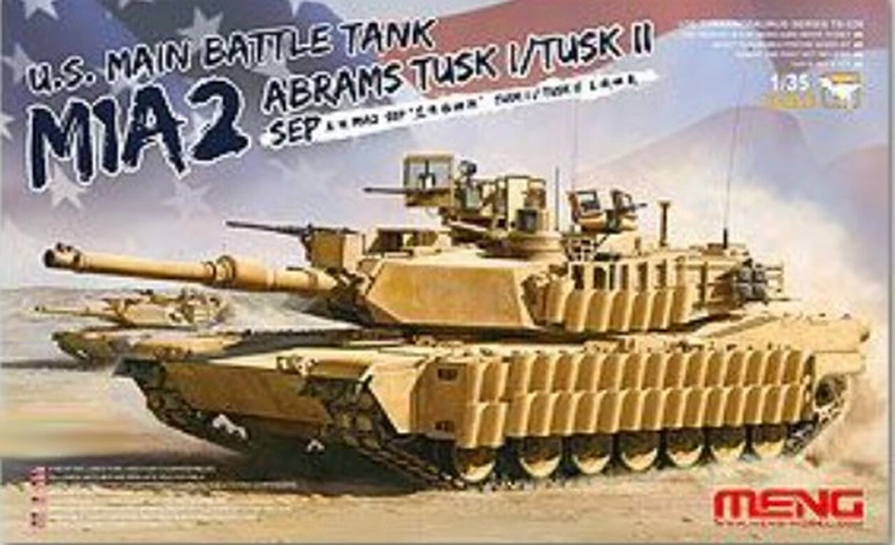 Promo π₯ M1A2 SEP Abrams Tusk I/II US Main Battle Tank 1/35 Meng Models π₯ 1 Promo π₯ M1A2 SEP Abrams Tusk I/II US Main Battle Tank 1/35 Meng Models π₯