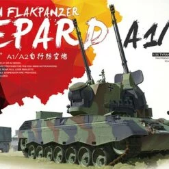 New 🔔 Gepard A1/A2 German Flakpanzer 1/35 Meng Models 🎉