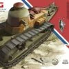 Brand new 🛒 French FT17 Light Tank (Cast Turret) 1/35 Meng Models ❤️