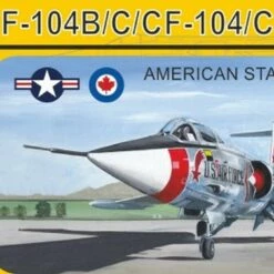 Discount 🎁 F-104B/C/CF-104/CF-104D American Starfighters (2 in 1) 1/144 Mark I Models ✨
