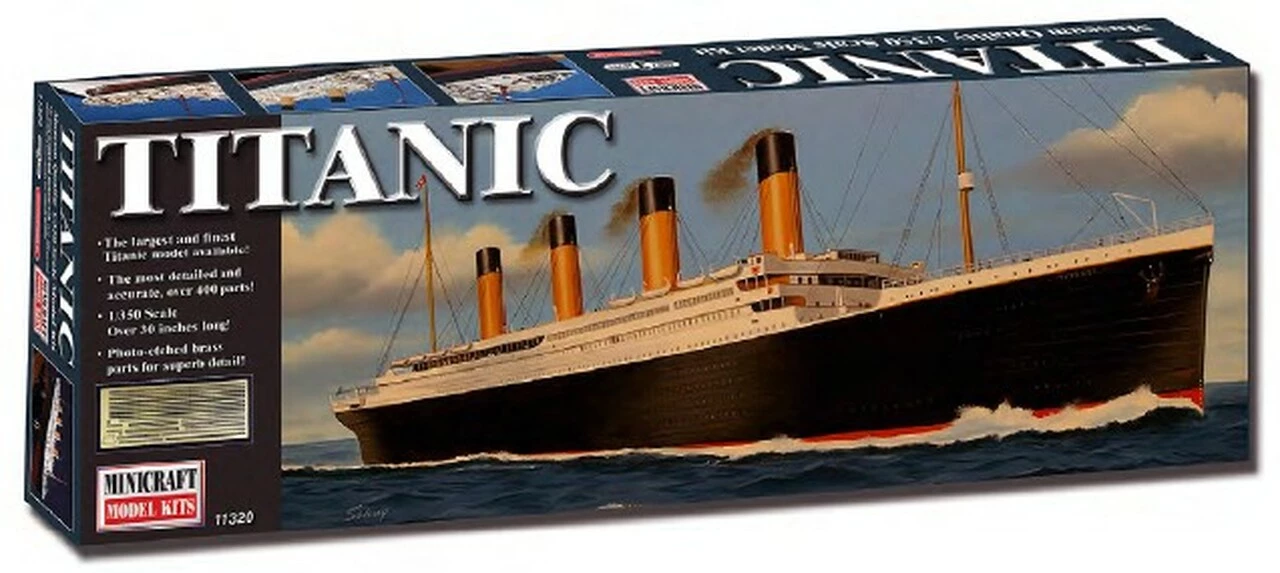 Top 10 π RMS Titanic Ocean Liner Deluxe Edition 1/350 Minicraft π 1 Top 10 π RMS Titanic Ocean Liner Deluxe Edition 1/350 Minicraft π