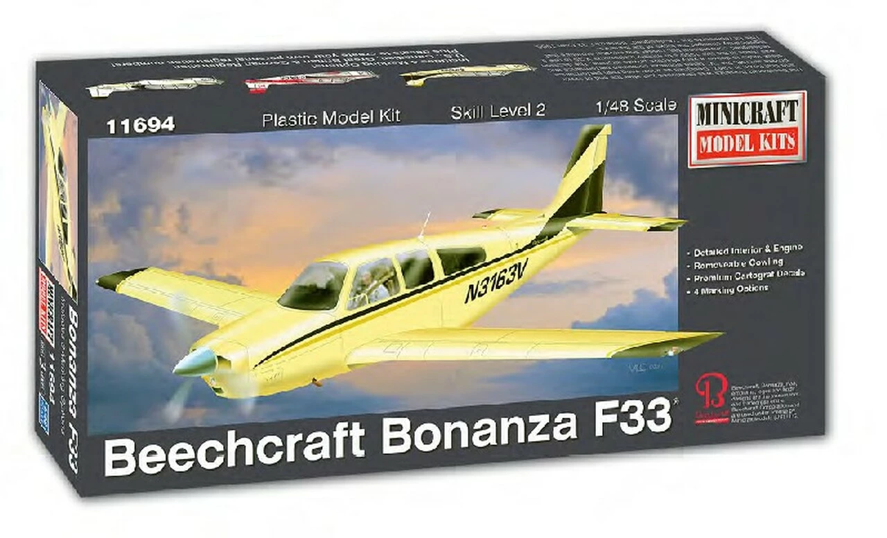Best reviews of π Beechcraft Bonanza F33 Aircraft 1/48 Minicraft π― 1 Best reviews of π Beechcraft Bonanza F33 Aircraft 1/48 Minicraft π―