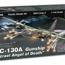Best deal 💯 AC-130A Azrael Angel of Death Gunship Aircraft 1/144 Minicraft 👏