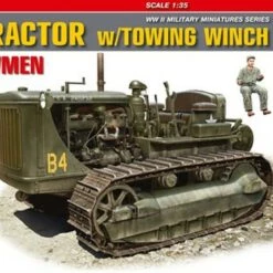Discount ⭐ US Army Tractor w/Towing Winch & 3 Crew (Special Edition) 1/35 Miniart ⭐