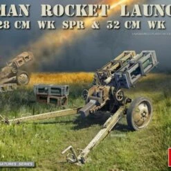 New 😍 German Rocket Launcher w/28cm WK SPR & 32cm WK Flamm 1/35 Miniart 🎉