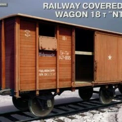 Best Sale ⭐ WWII 18-Ton NTV Type Railway Boxcar 1/35 Miniart 🧨