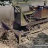 Promo 😍 US Armored Tractor w/Angled Dozer Blade 1/35 MiniArt ⭐