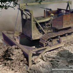 Promo 😍 US Armored Tractor w/Angled Dozer Blade 1/35 MiniArt ⭐