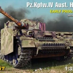 New 💯 PzKpfw IV Ausf H Vomag Tank w/Full Interior Early Production May 1943 1/35 Miniart 🎉