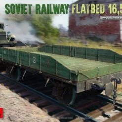 Best deal 👏 WWII Soviet 16.5-18 Ton Railway Flatbed 1/35 Miniart ⭐