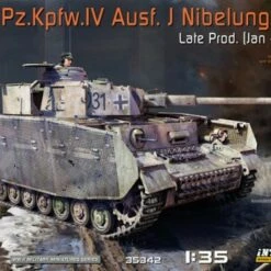 Promo ✨ WWII PzKpfw IV Ausf J Nibelungenwerk Late Production Tank w/Full Interior 1/35 Miniart 😍