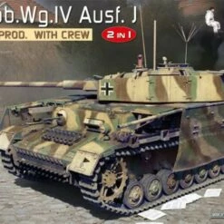 Flash Sale 🎉 WWII PzBeobWg IV Ausf J Late/Last Production Tank w/5 Crew (2 in 1) 1/35 Miniart 🛒